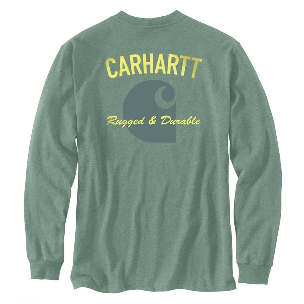 Carhartt "Rugged & Durable" Graphic Pocket T-Shirt - Picture 2 of 11